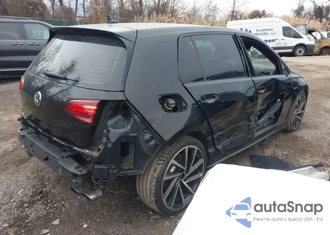 2018 Volkswagen Golf R 2.0T W/Dcc Navigation from USA, damaged, VIN WVWWF7AU8JW183679